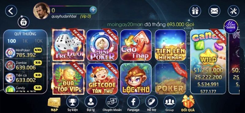 Là cái tên mới xuất hiện nhưng sức hấp dẫn của Chơi Club đối với anh em có thể nói là vô hạn 