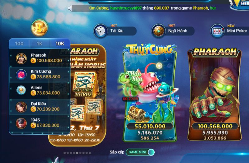 Thế giới trò chơi đa dạng khiên không ai có thể chối từ