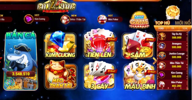 Kho tàng game cực khủng đang làm mưa làm gió trên thị trường của Binz Club