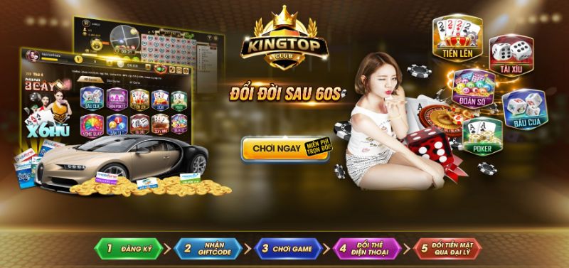 King Top - Cổng trò chơi đổi thưởng đẳng cấp hấp dẫn ngàn gamer