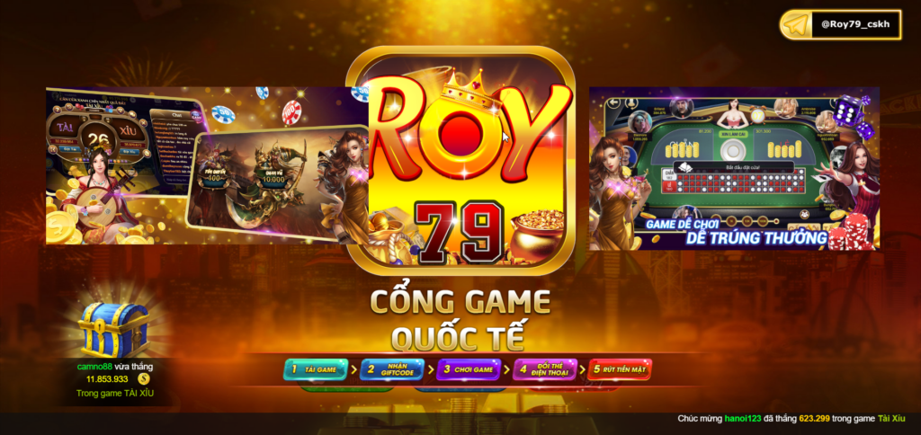 Roy79 Club – Triển ngay cổng game bài quốc tế dễ chơi dễ trúng năm 2026