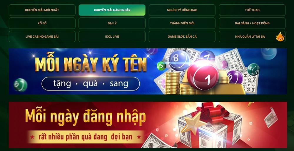 Chương trình ưu đãi, khuyến mại