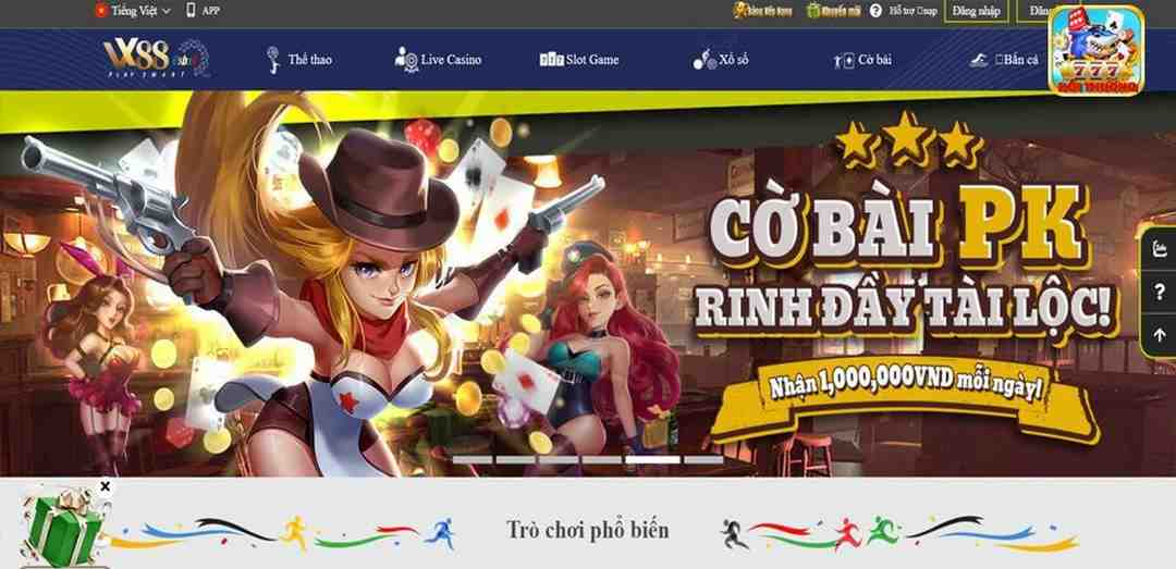 Nhà cái VX88 có gì?