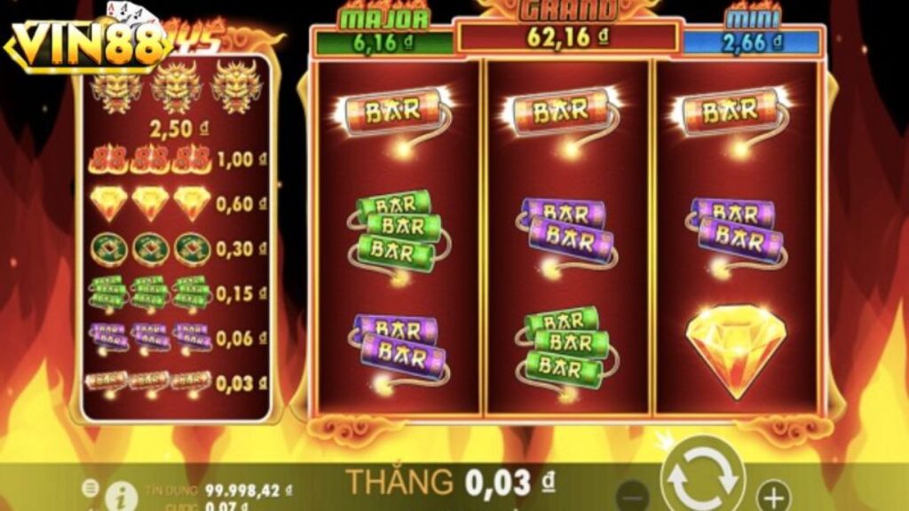Thử thách thi đấu nhận quà khủng tại Game nổ hũ Vin88