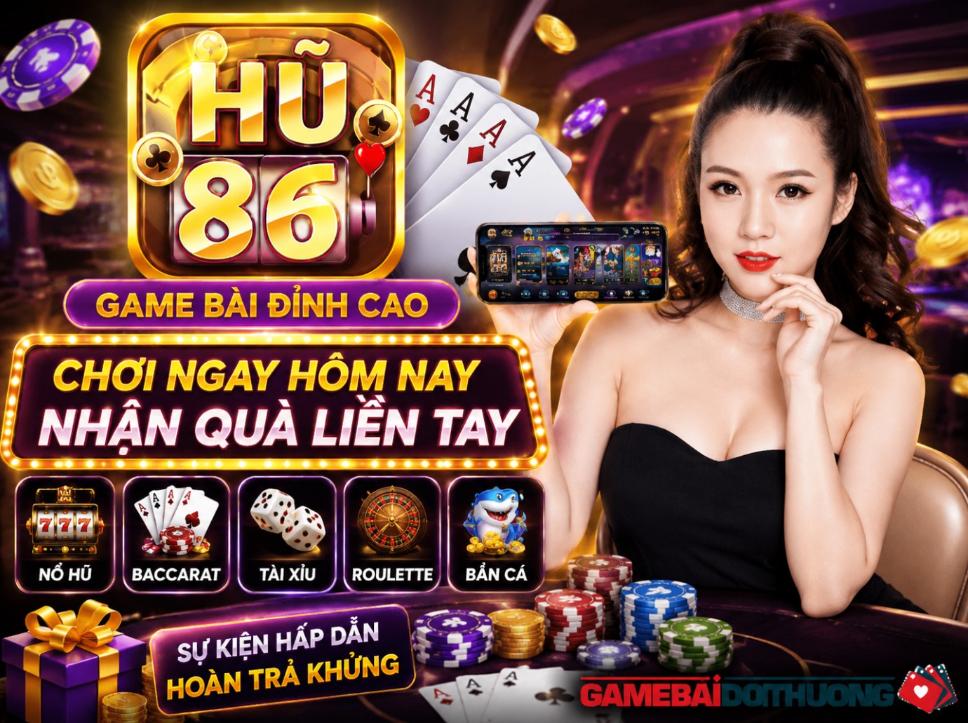Hu86 – Tìm hiểu tổng qua về cổng Game mới nhất năm 2026