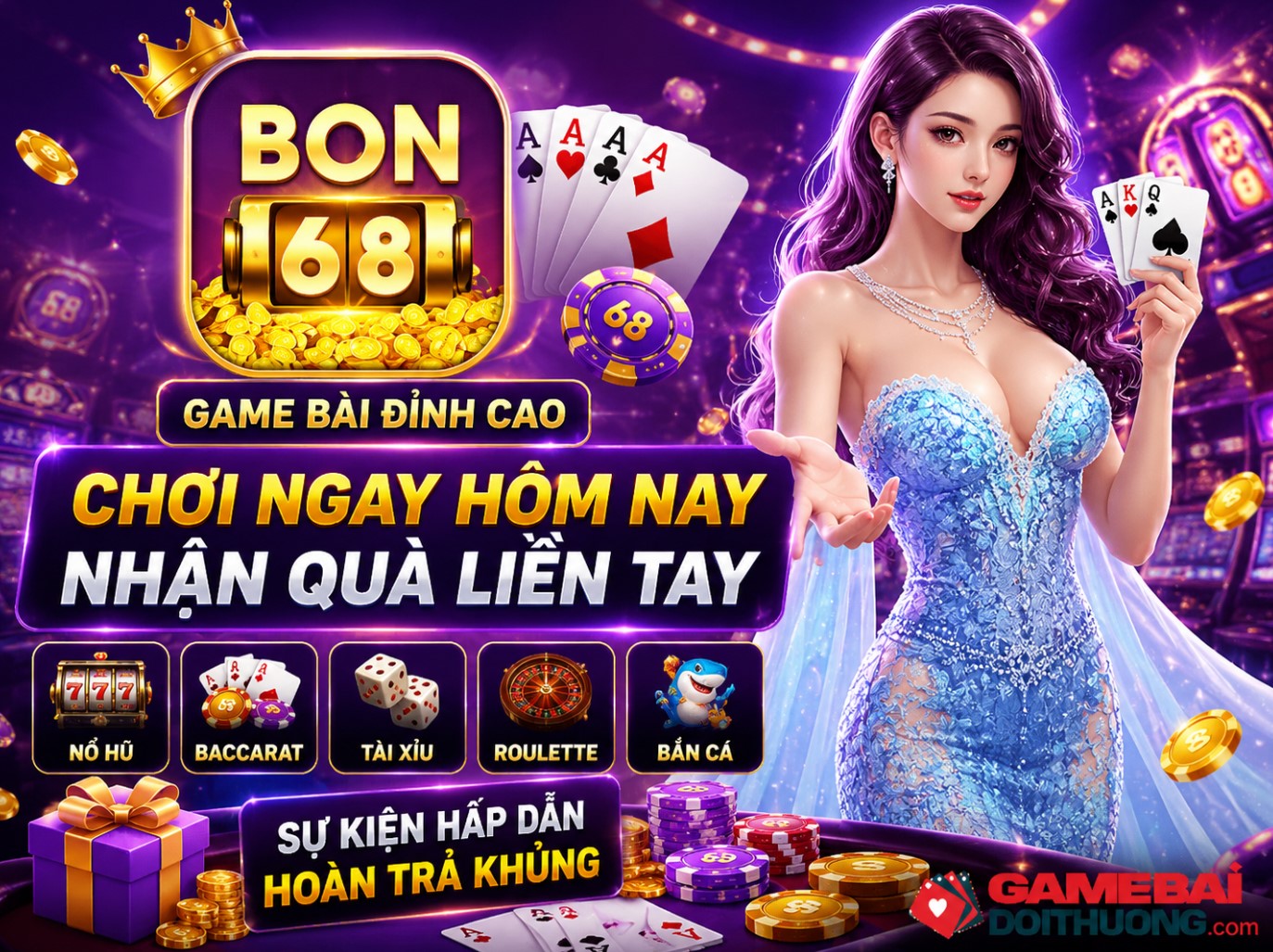 BON68 – Tìm hiểu về cổng game bài đổi thưởng 2026