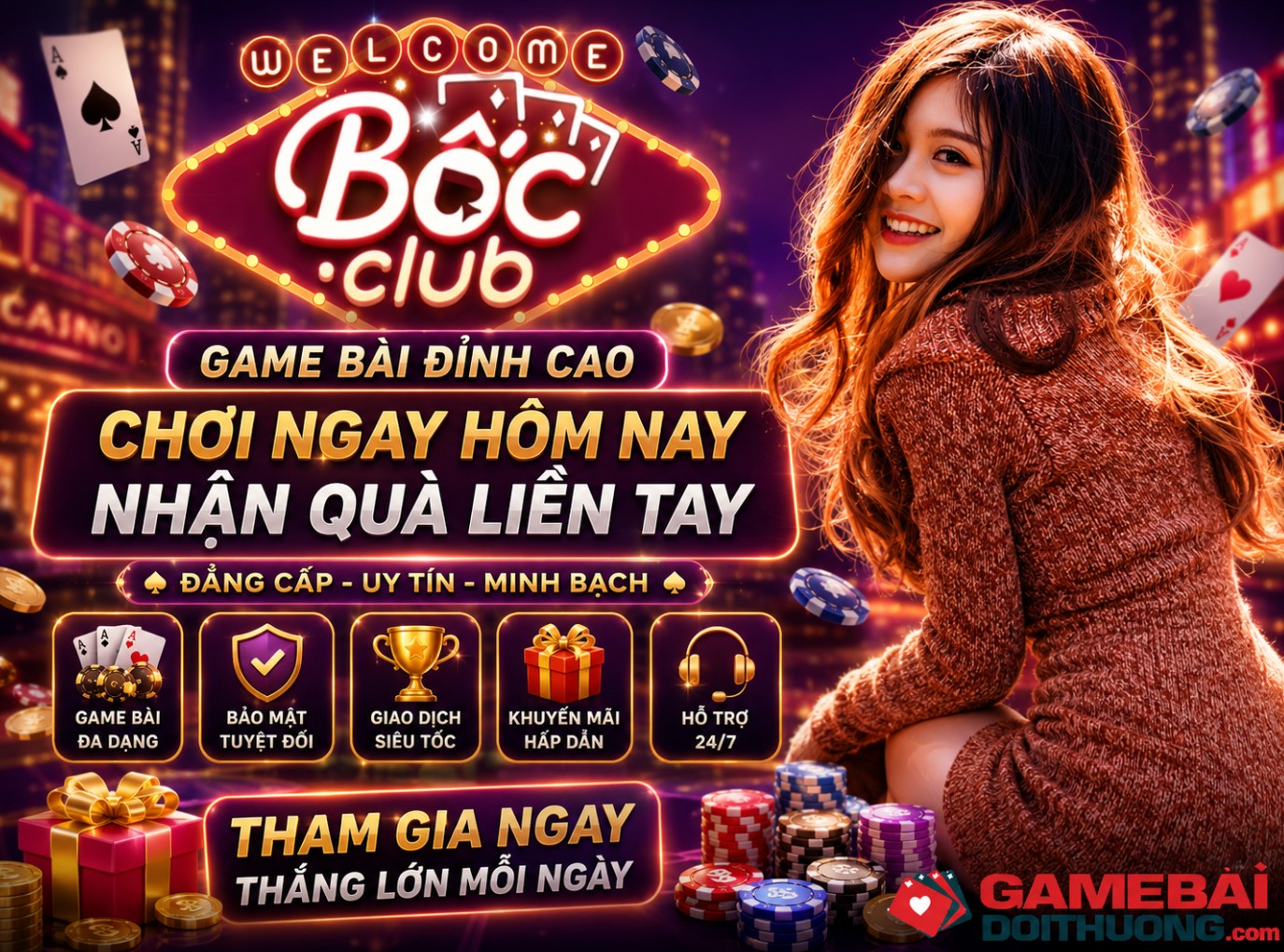 Bốc Club – Review game bài làm giàu siêu tốc thị trường Việt Nam
