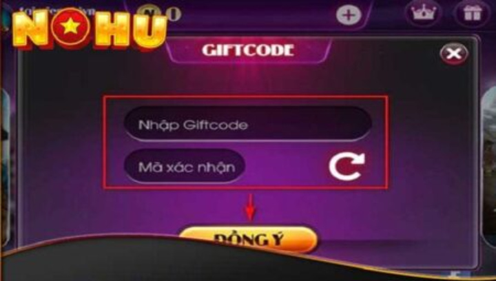 Cách sử dụng Gift code Nohu39