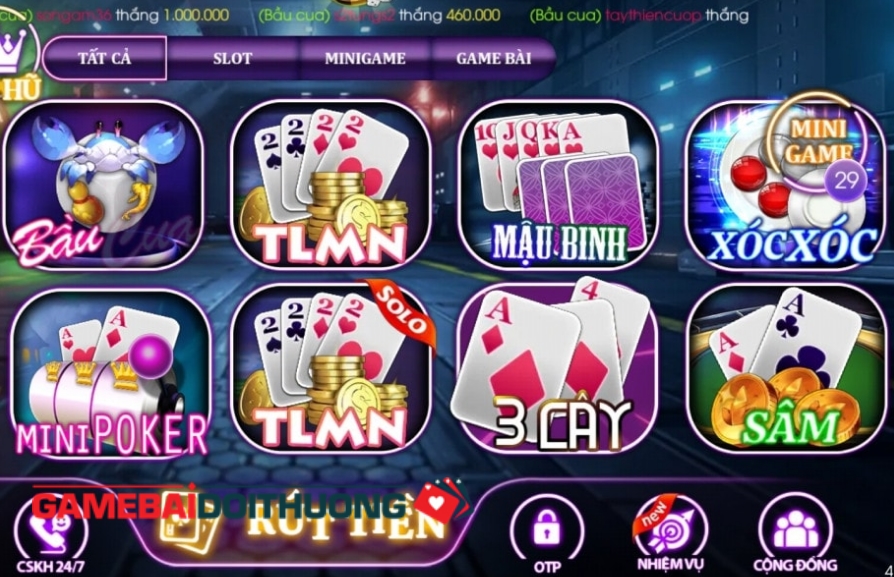 Sự Cạnh Tranh Khốc Liệt Giữa Các Cổng Game Bài Đổi Thưởng Hiện Nay