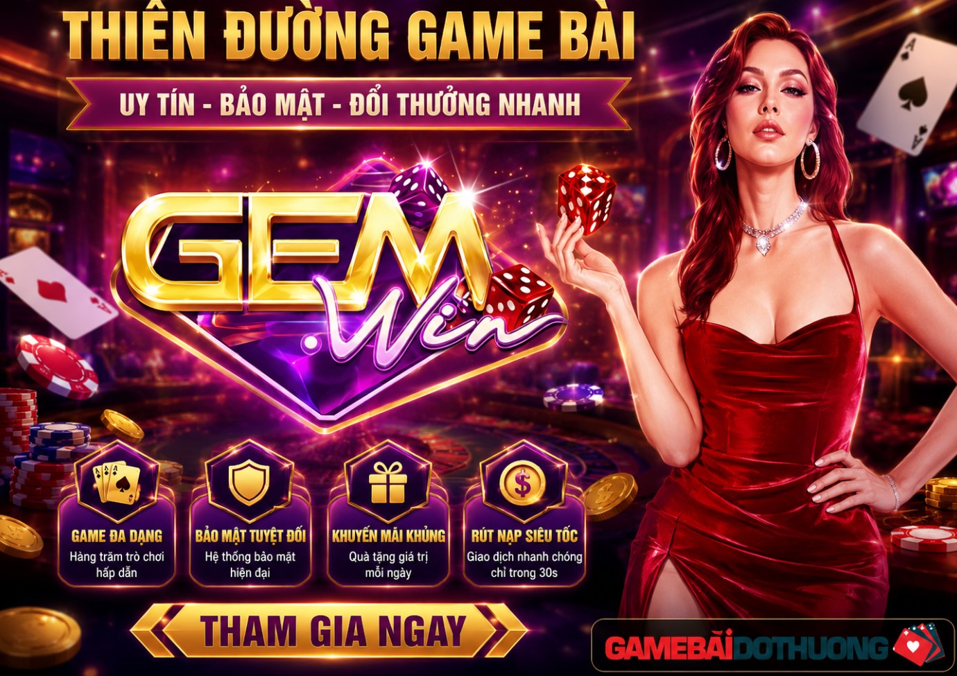 Gemwin – Những thông tin thú vị về cổng game đổi thưởng hấp dẫn