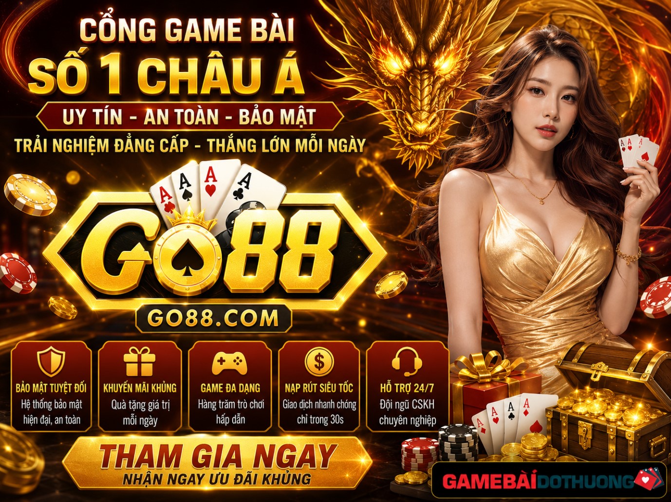 Go88 – Đổi thưởng chuyên nghiệp Go88 Club hàng đầu Việt Nam 2026