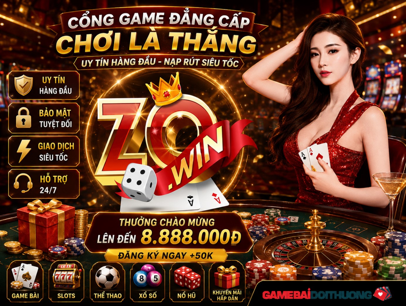 Zowin - Tổng quan chi tiết về cổng game