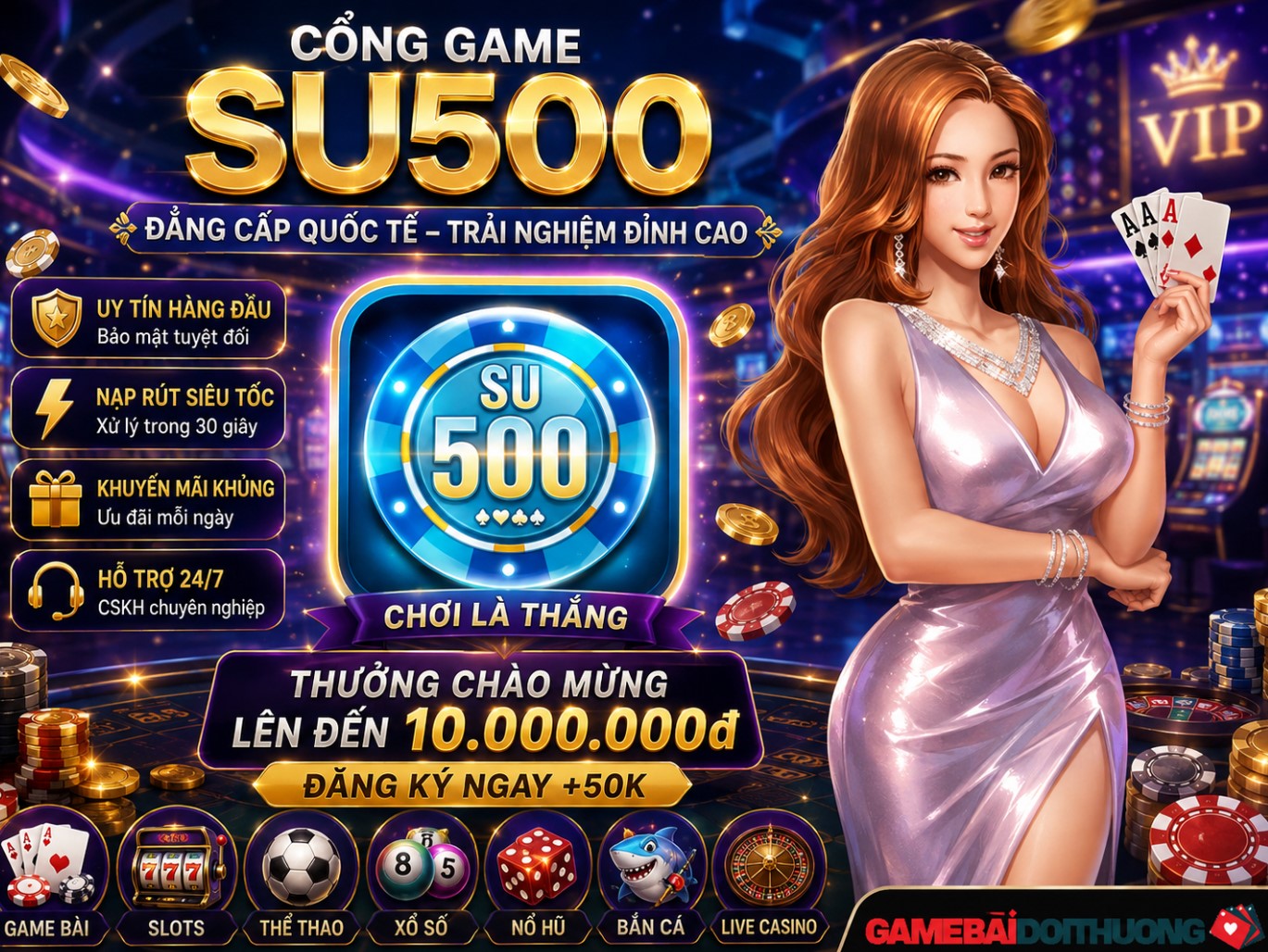 Su500 - Đánh giá chi tiết và Link cổng game Su500 mới nhất 2026