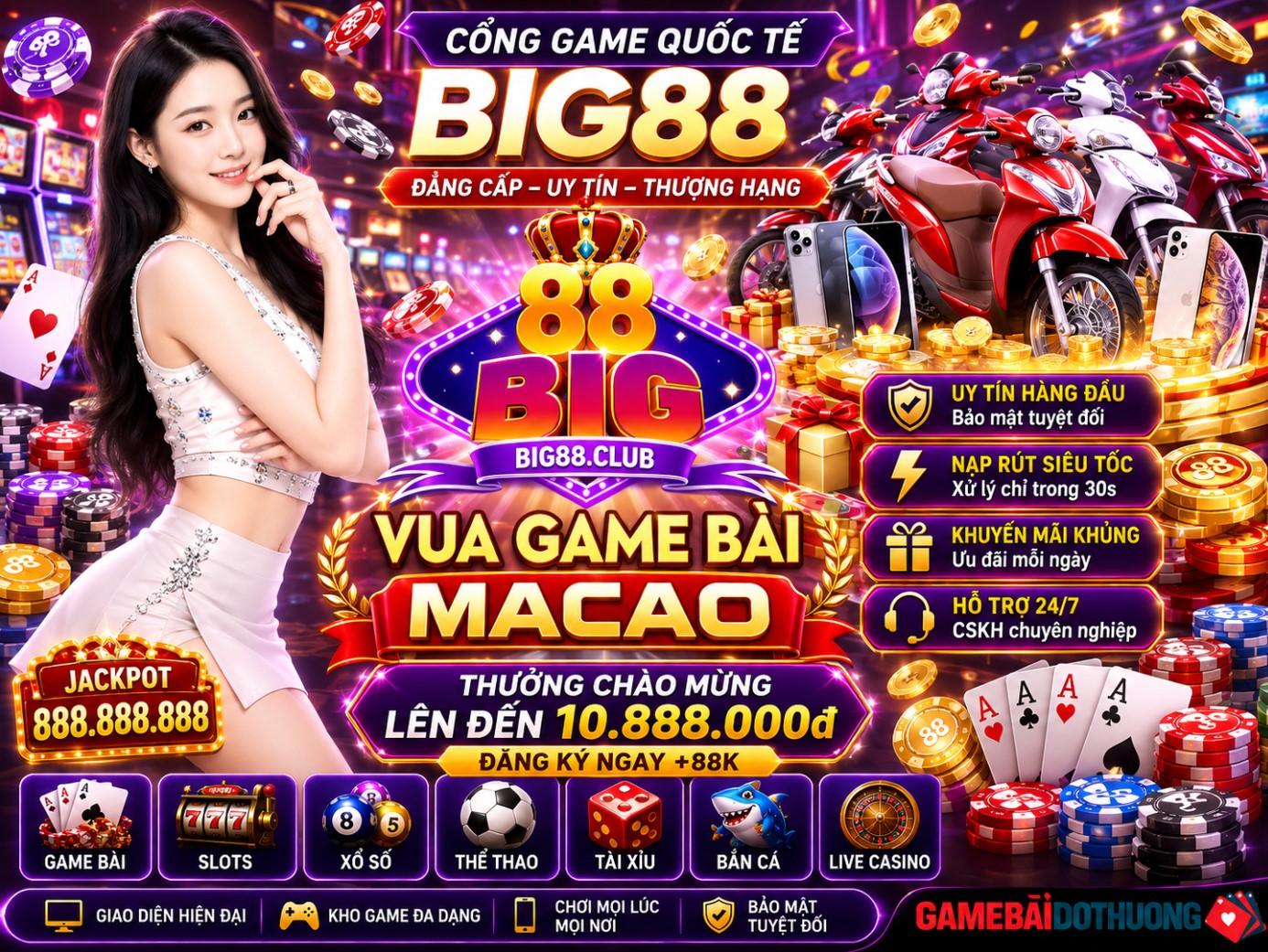 BIG88 – Đánh giá game bài siêu hot BIG88 Club