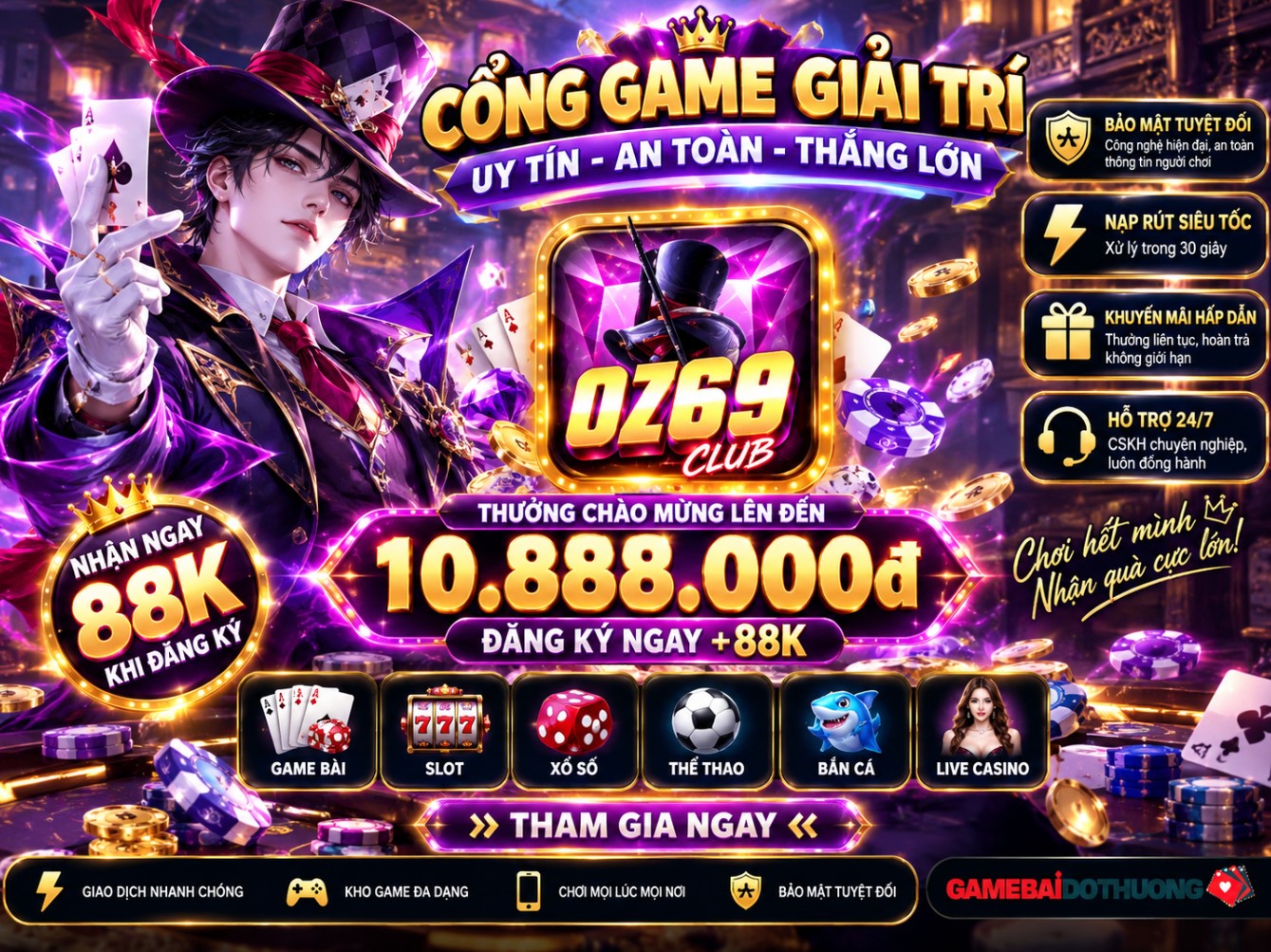 Oz69 – Oz69Club: Cập nhật Link vào nhà cái Oz69 nhanh nhất và mới nhất năm 2026