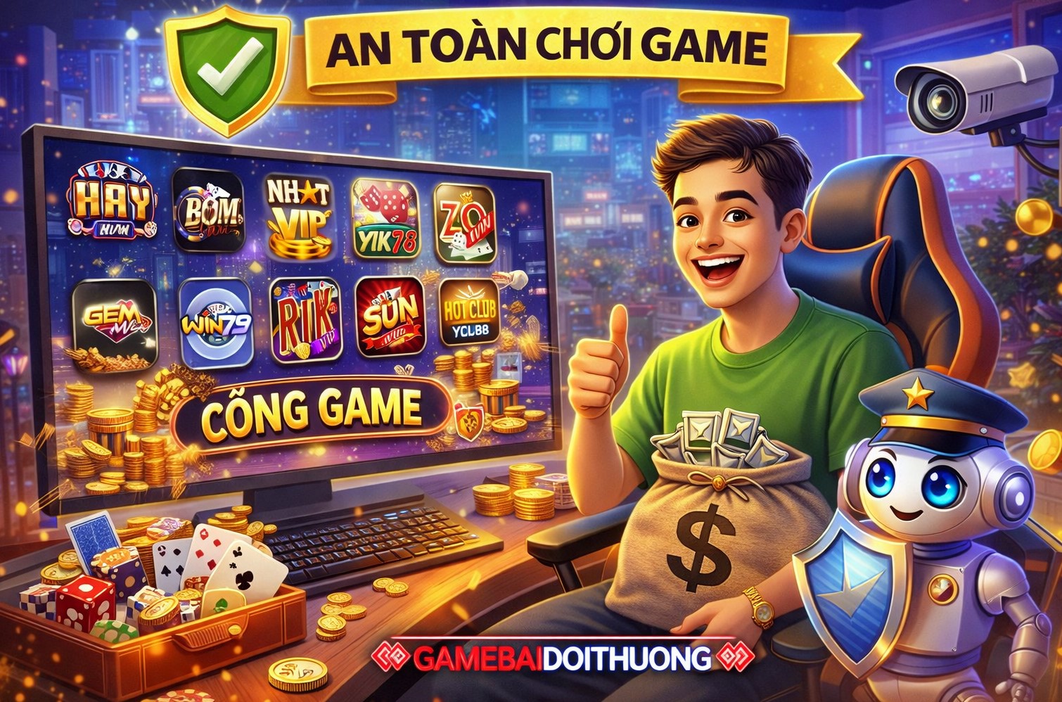 Game Bài Đổi Thưởng Có An Toàn Không? Cách Chơi Tránh Rủi Ro
