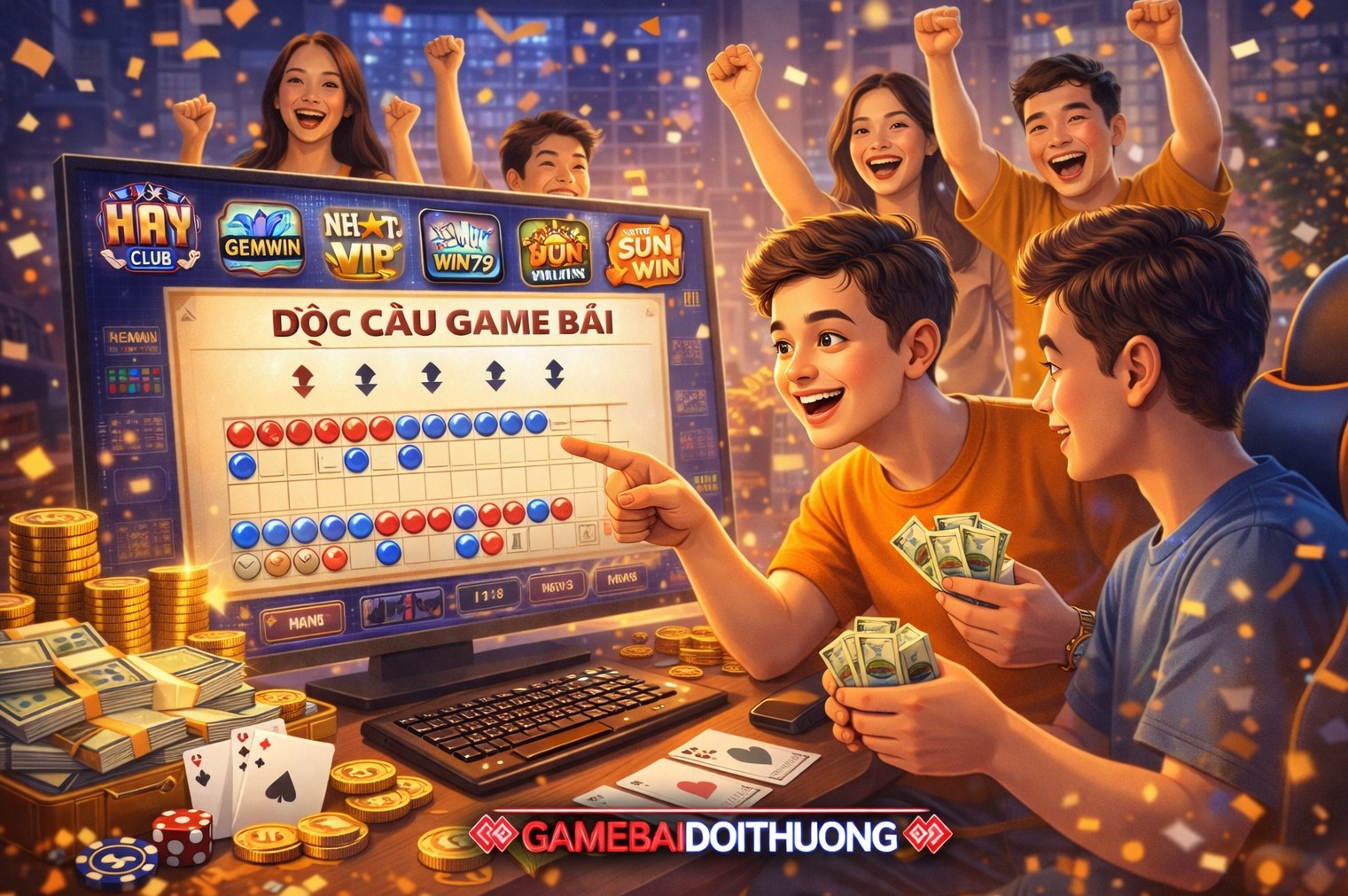 Hướng Dẫn Đọc Cầu Game Bài Đổi Thưởng Chuẩn Xác Tăng Tỷ Lệ Thắng