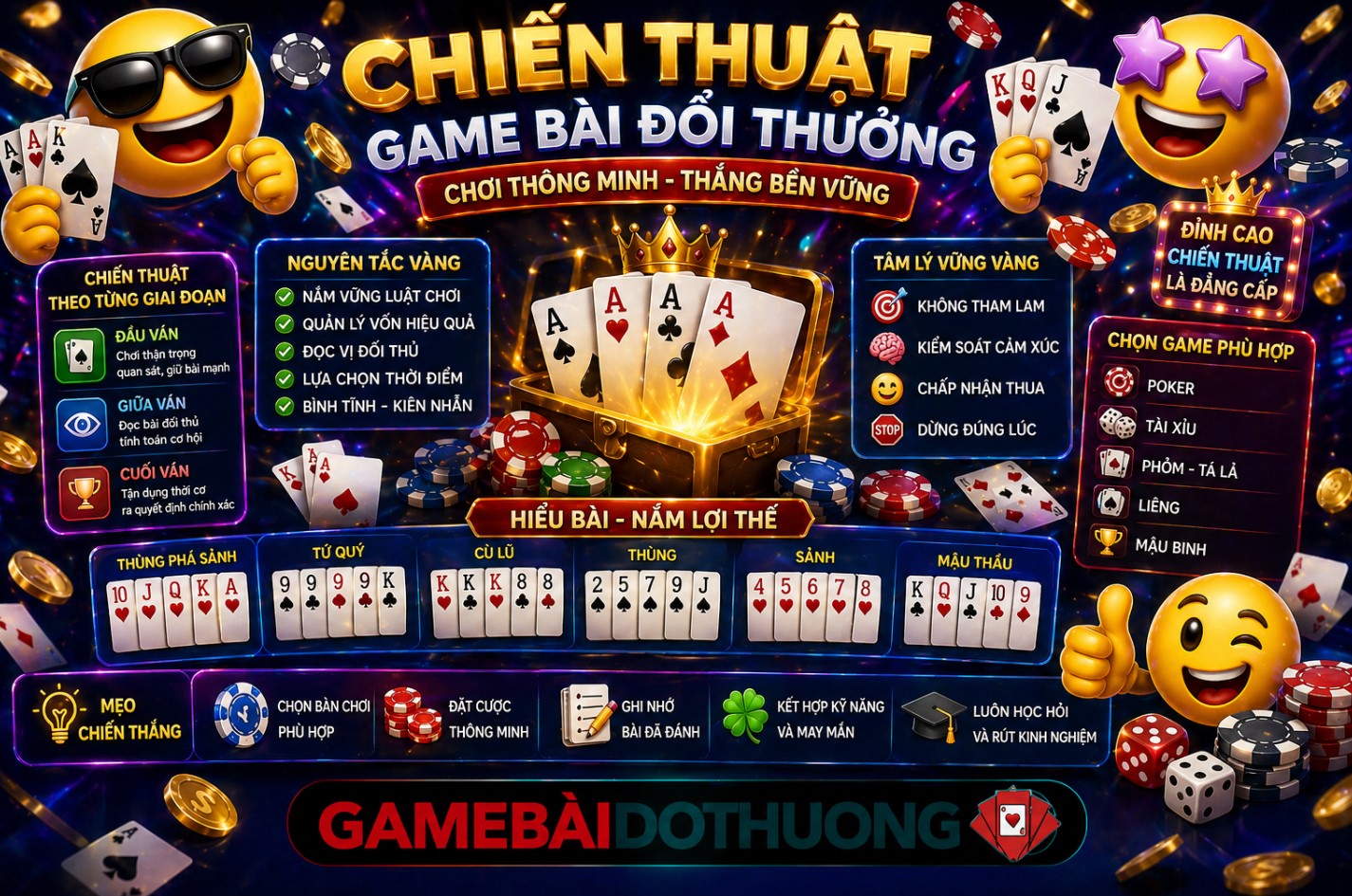 Chiến Thuật Game Bài Đổi Thưởng Luôn Thắng? Sự Thật Và Cách Áp Dụng Hiệu Quả